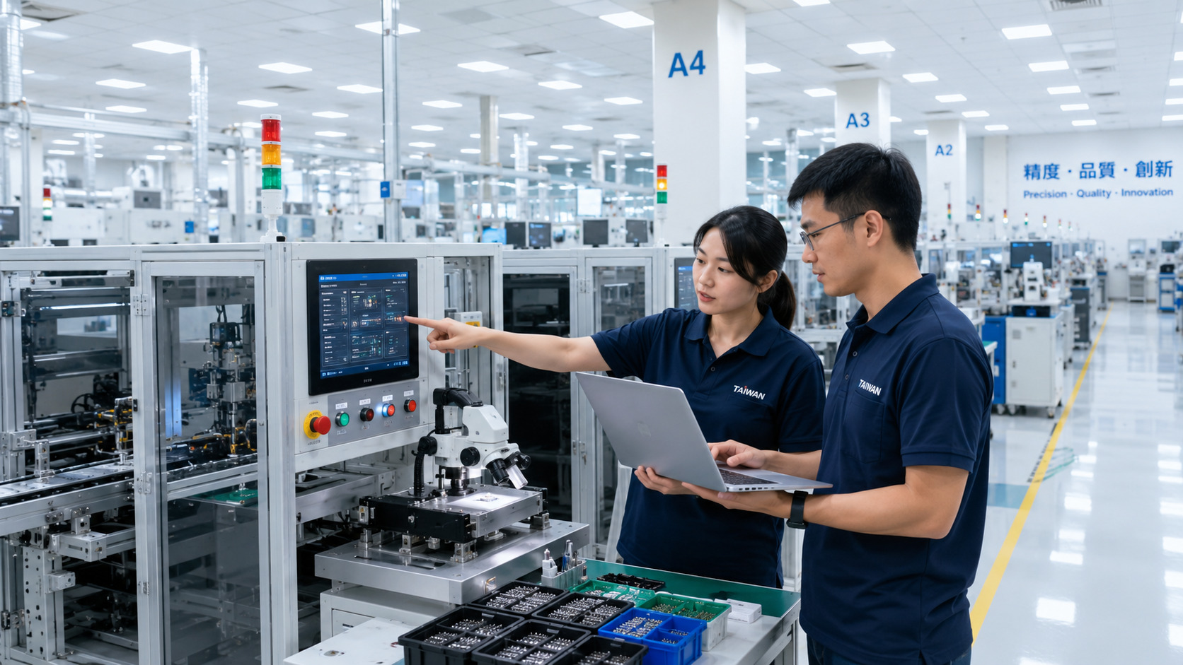 B2B 製造業產品規格、OEM ODM 與 RFQ 內容優化示意