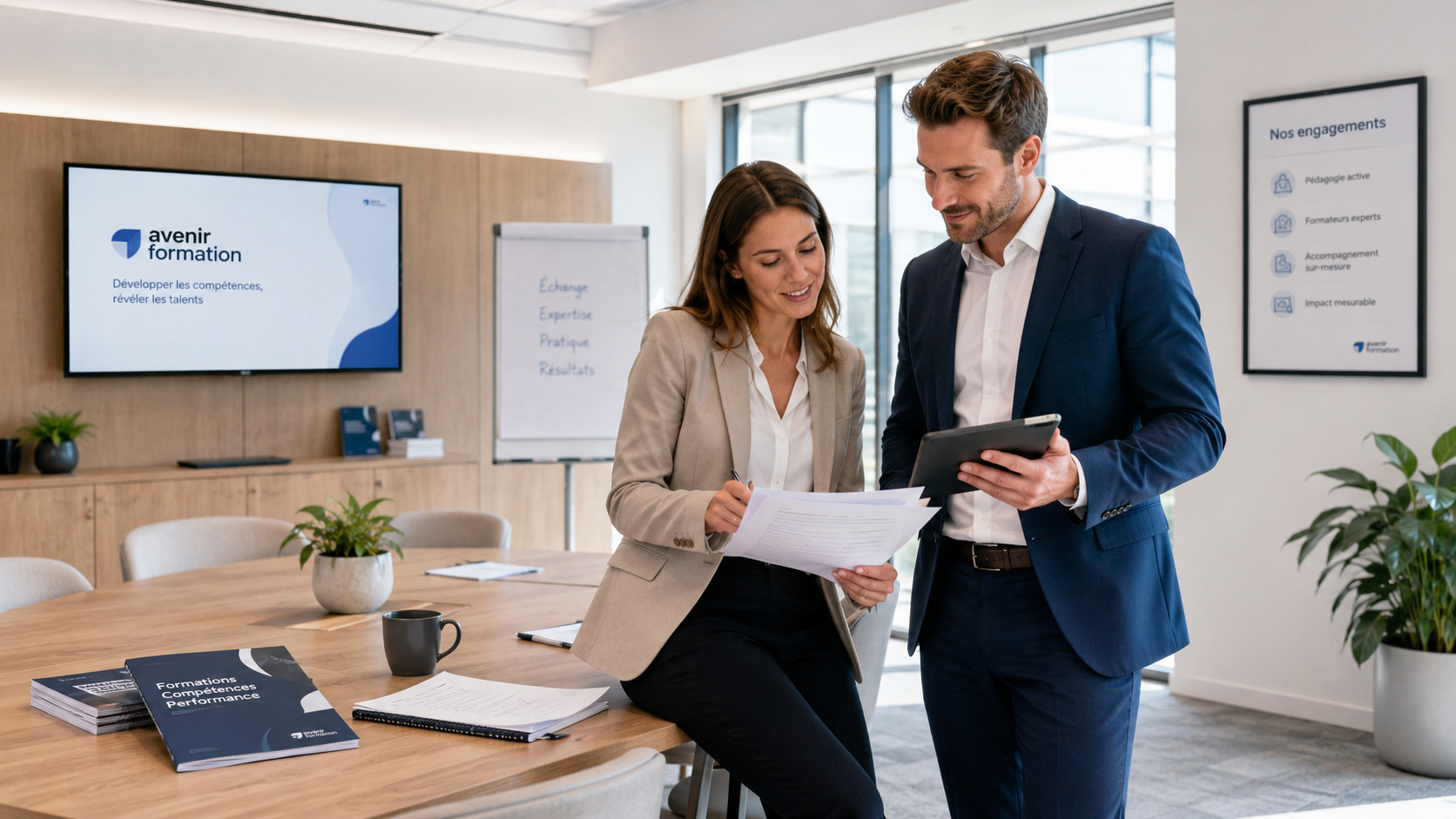 organismes de formation professionnelle prestataires IA visibilité dans les recherches et contenu du site optimisation illustration