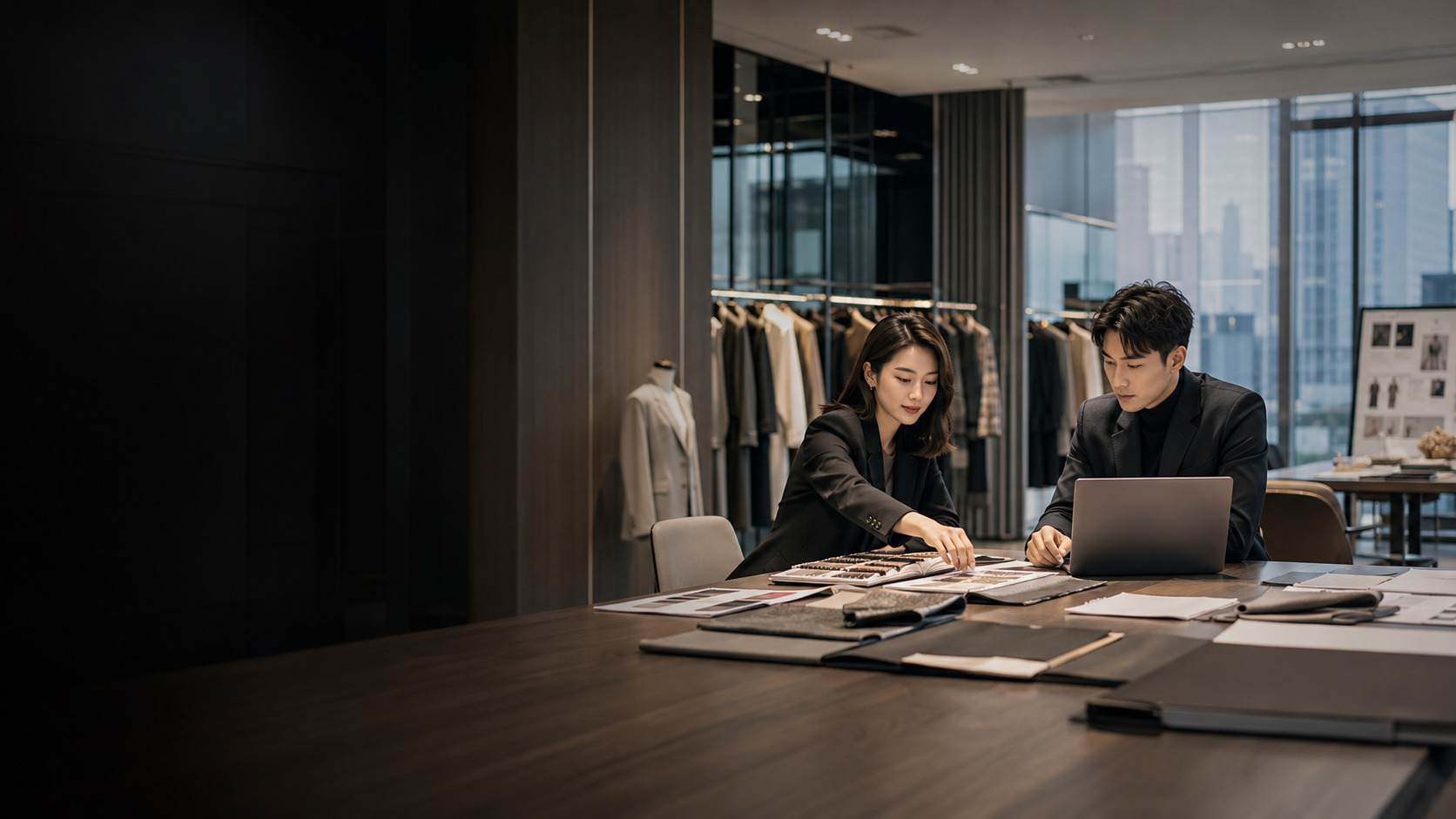 服饰品牌商品页、尺寸版型、穿搭内容与 AI 搜索可见度优化示意