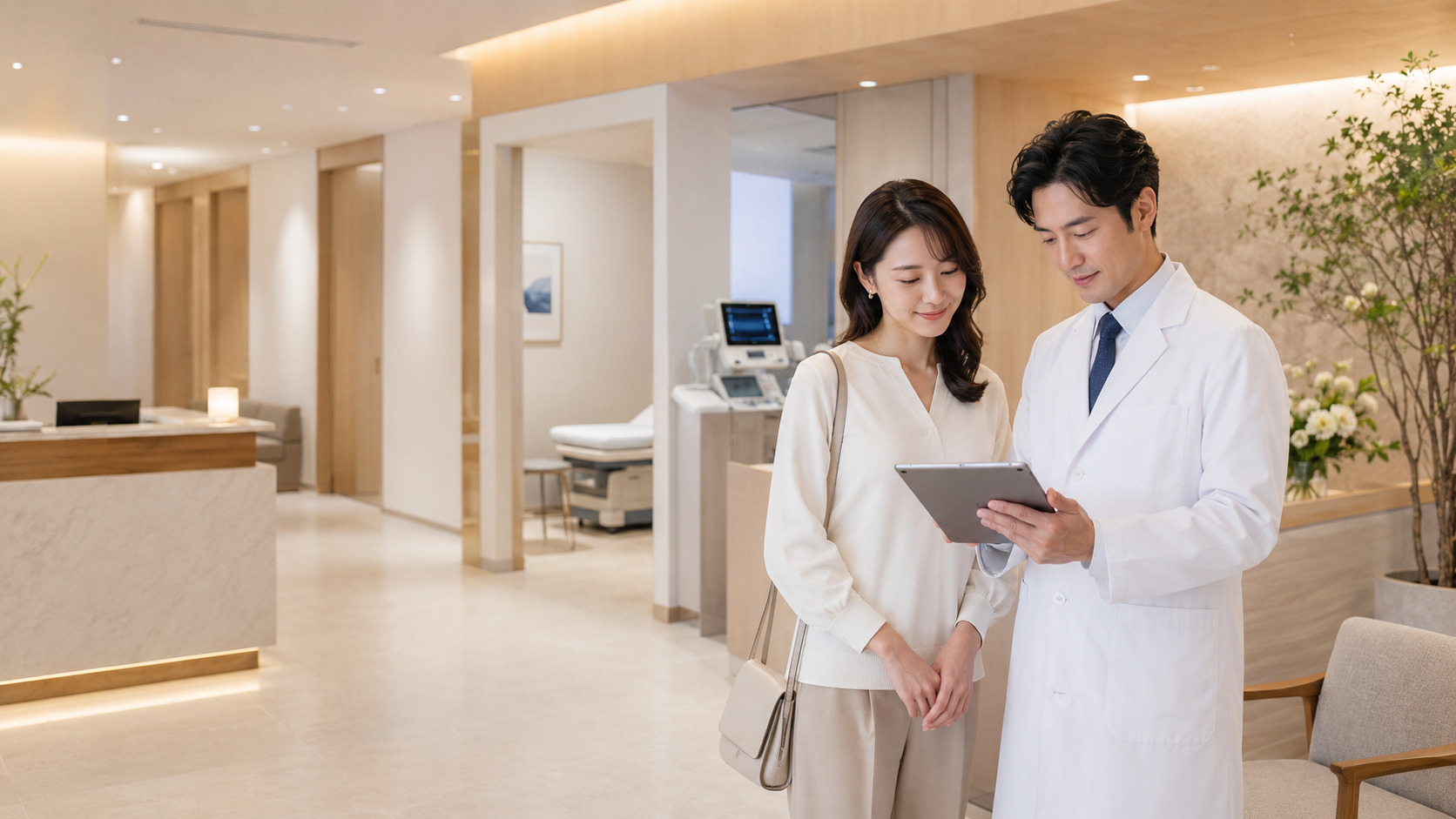 健診センター AI検索可視性と健康診断プランコンテンツ最適化イメージ