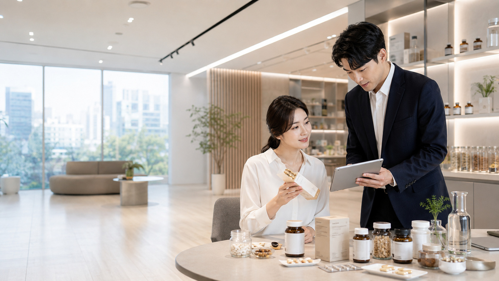 건강기능식품 브랜드 상품 페이지 · 성분 · 정보 AI 검색 가시성 최적화