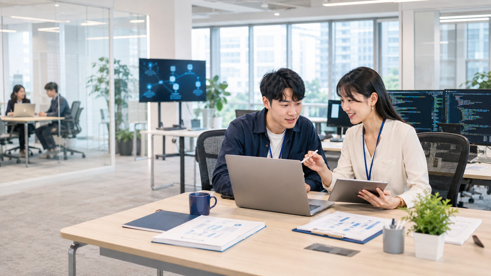IT 服務公司 Helpdesk 維護方案 SLA 與資安備份內容優化示意