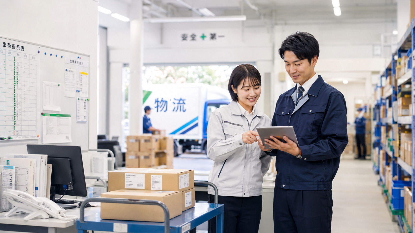 物流会社保管配送、3PL、冷鏈とシステム串接コンテンツ最適化イメージ