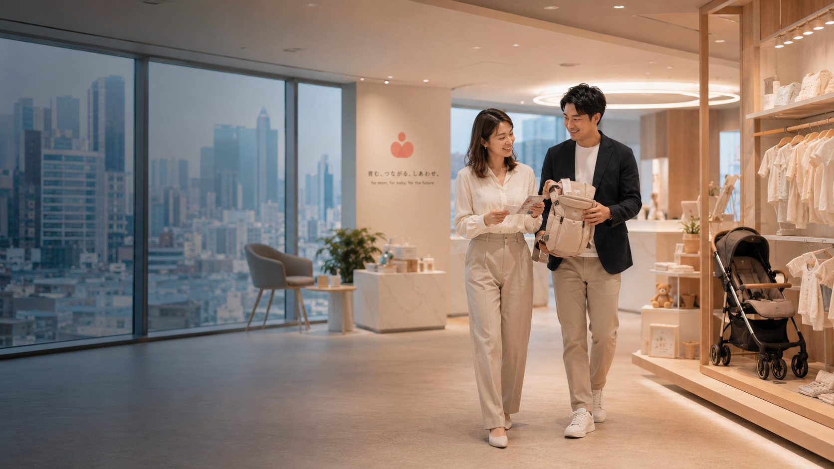 母嬰品牌產品頁、適用月齡、材質檢驗與 AI 搜尋可見度優化示意