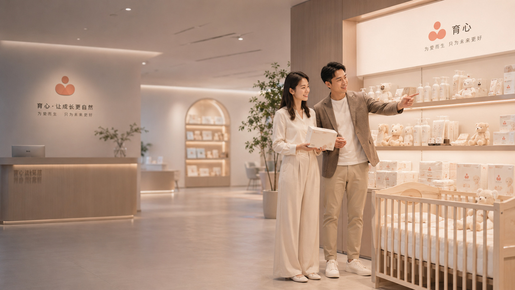 母婴品牌产品页、适用月龄、材质检验与 AI 搜索可见度优化示意