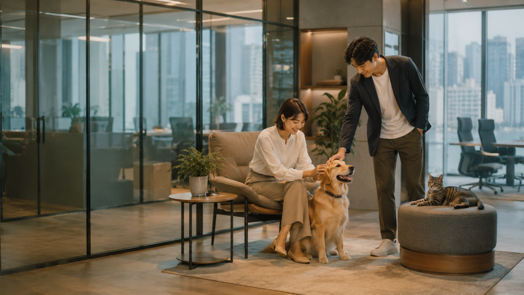 寵物品牌產品頁、成分說明、犬貓需求頁與 AI 搜尋可見度優化示意