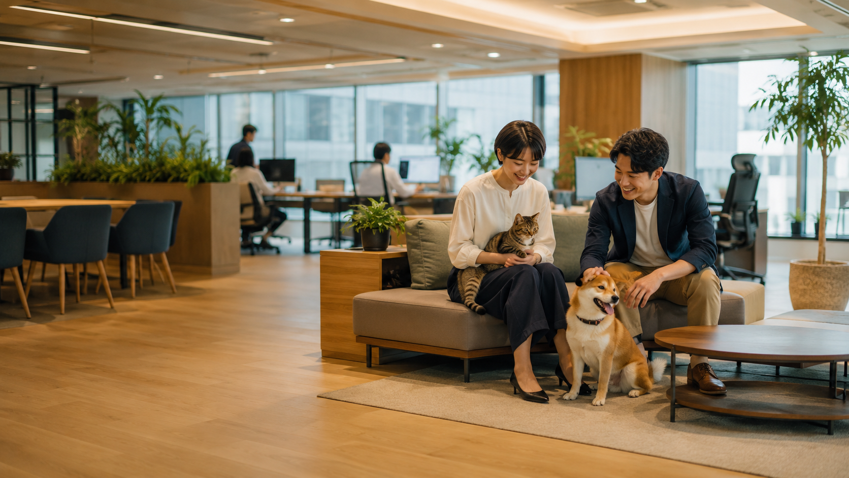 ペット使用品ブランド商品ページ、成分説明、犬貓ニーズページと AI検索最適化・可視性向上イメージ