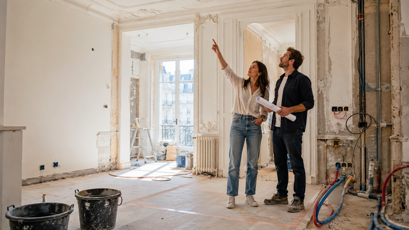 Plumbing et electrical contractors IA visibilité dans les recherches et contenu du site optimisation illustration