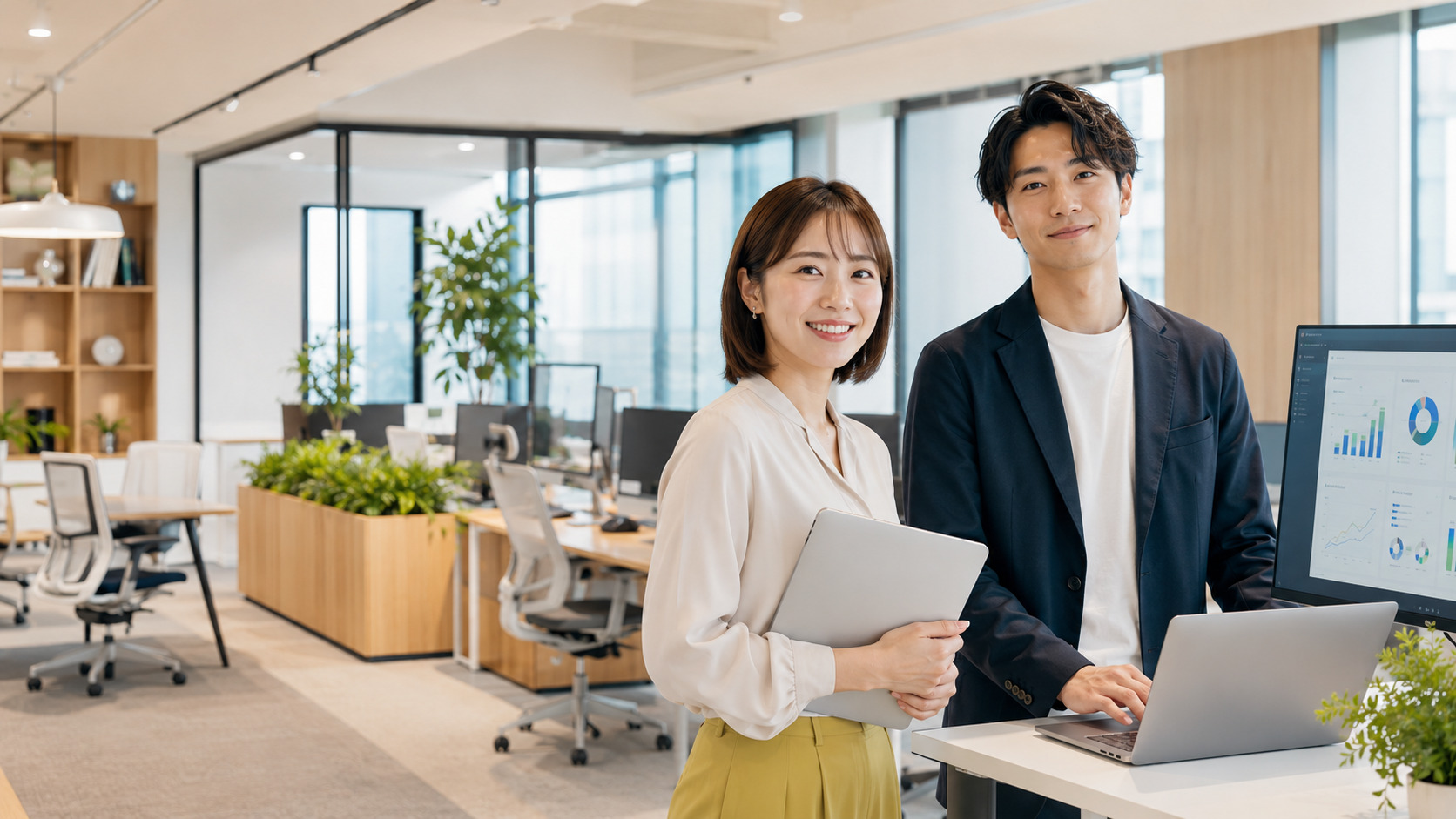 SaaS企業商品ページ、比較ページと AI検索可視性コンテンツ最適化イメージ