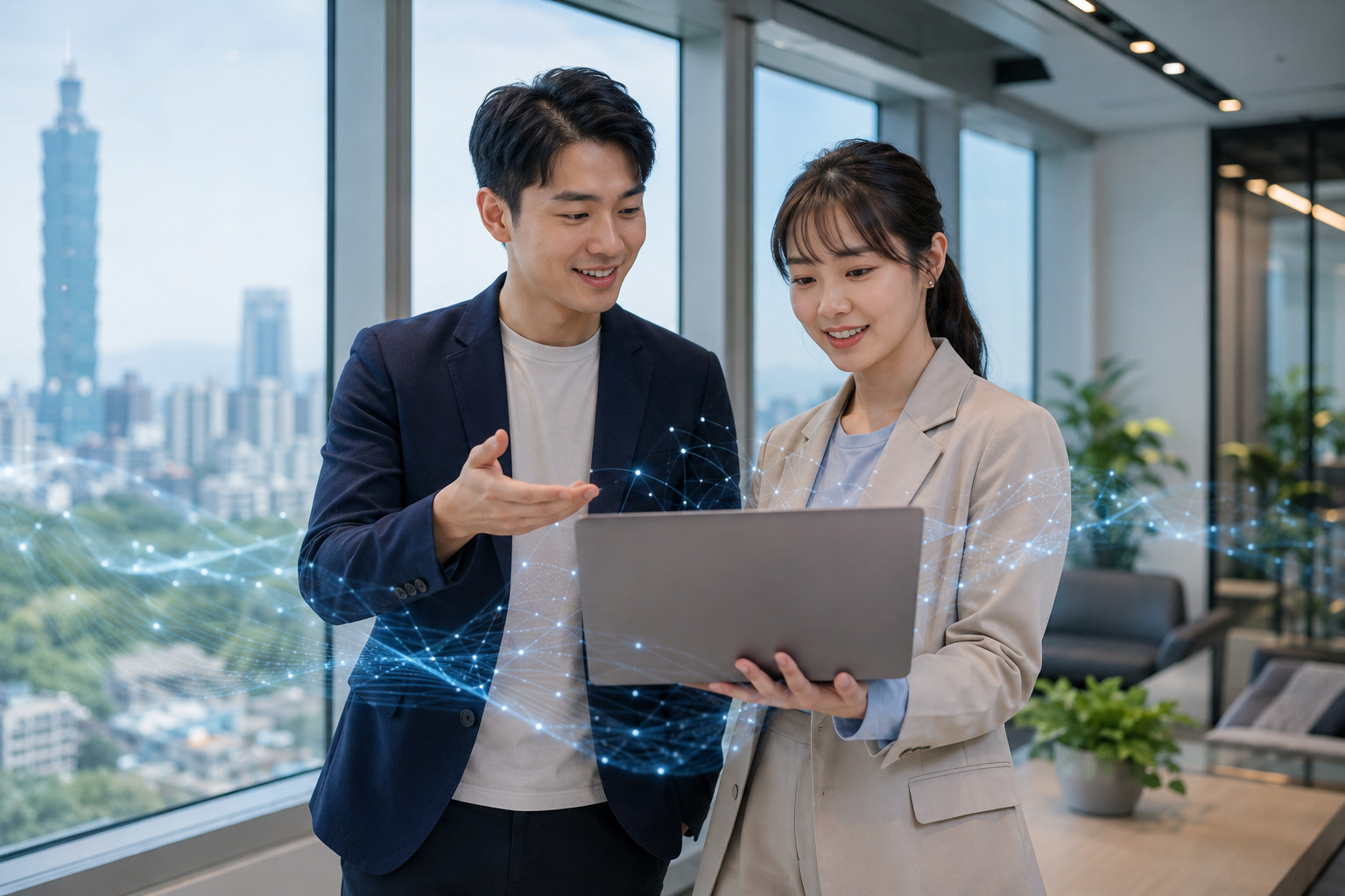 Pimker AI 自動化軟體介面示意圖