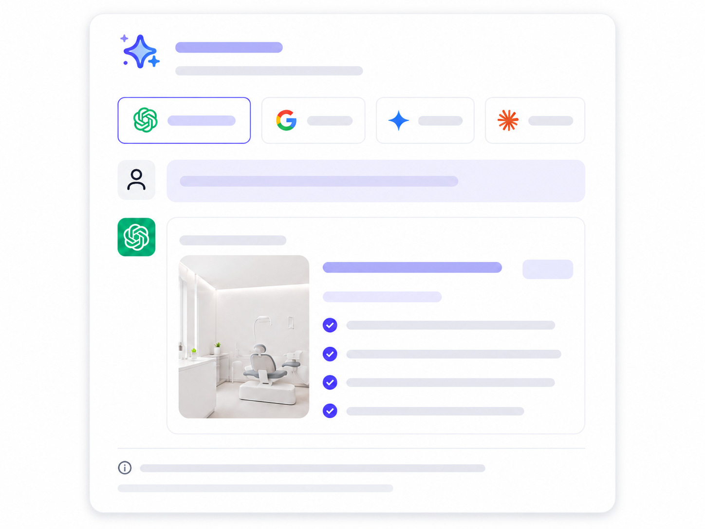 Help your website do more than get found. Make sure AI systems can understand it correctly in answers and recommendations.